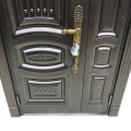 Best price top supplier luxury design metal galvanized security steel door for villa